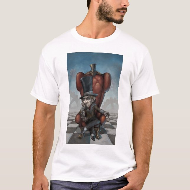 Camiseta O Hatter louco (Frente)