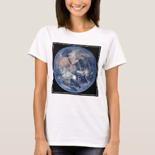 Camiseta O Hemisfério Leste No Planeta Terra.