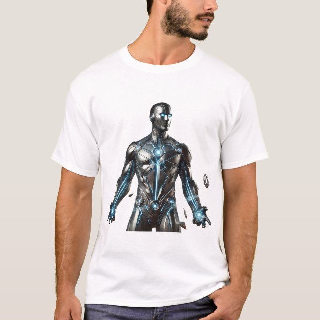 Camiseta O Herói Magnético (Frente)
