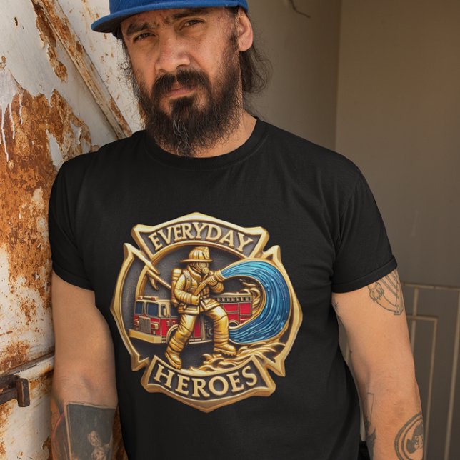 Camiseta O Heroico Fireman (Criador carregado)