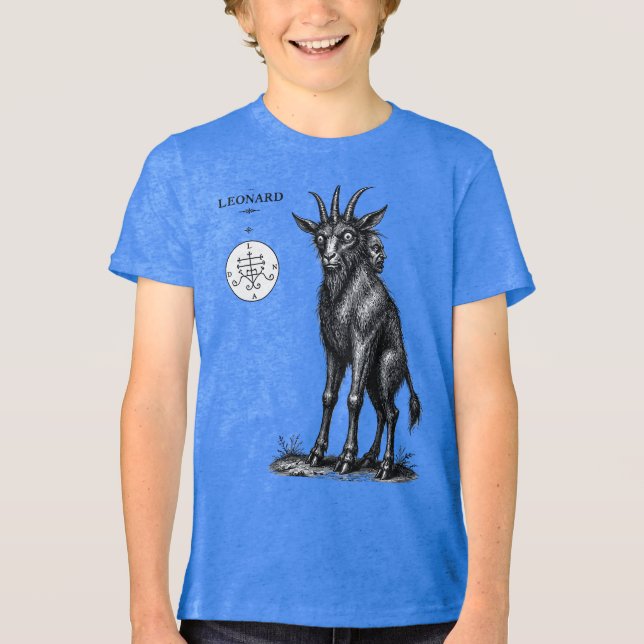 Camiseta O Híbrido Mitológico de Leonard (Frente)