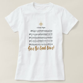 Camiseta O Hino Cristão da Noite - O Natal das Mulheres