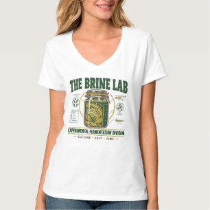 Camiseta O Hobby de Fermentação do Laboratório de Salmoura