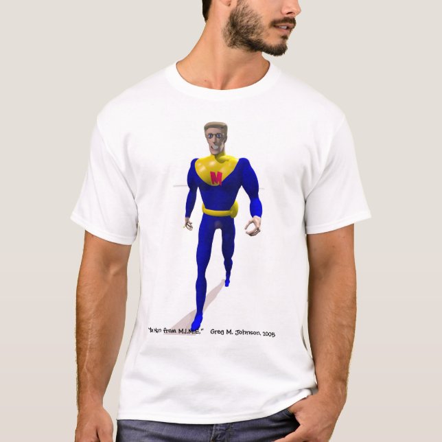 Camiseta O homem de M.I.M.E. (Frente)