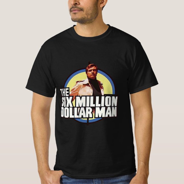 Camiseta O homem de seis milhões de dólares (Frente)