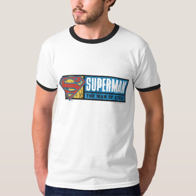 Camiseta O Homem do Aço (Frente)