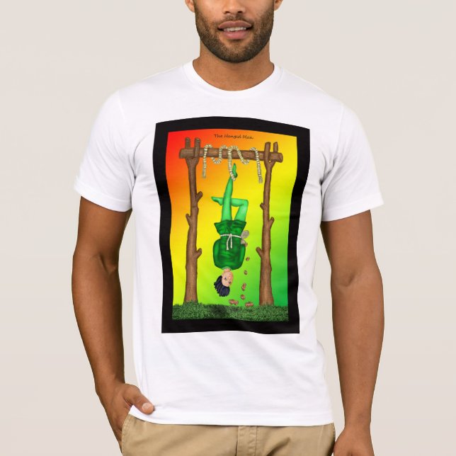 Camiseta O homem enforcado - Camisa-T de Jersey masculino (Frente)