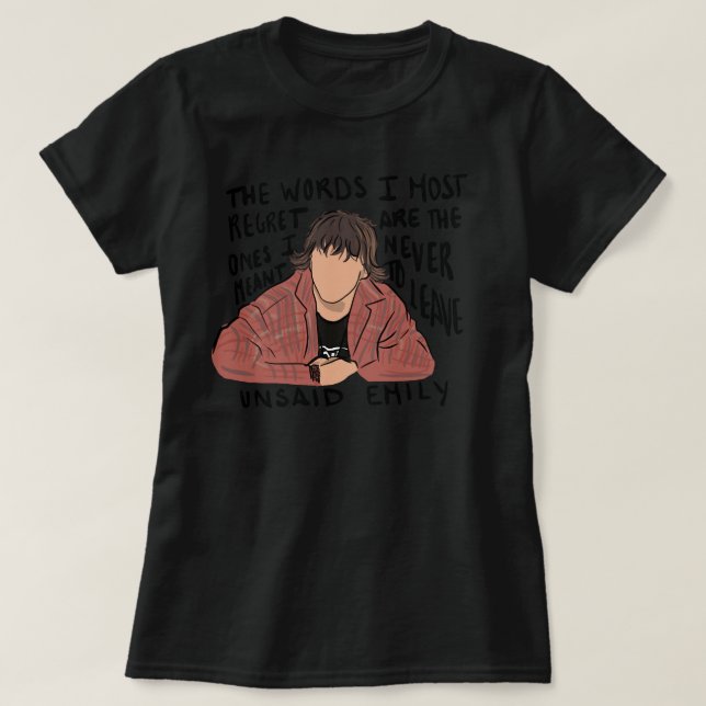 Camiseta O Homem Engraçado Luke Da Julie E Dos Phantoms, O  (Frente do Design)