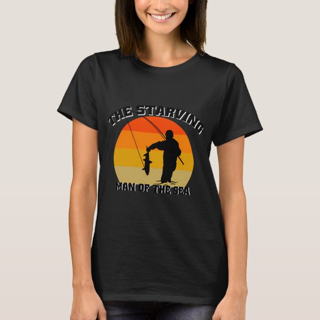 Camiseta O homem faminto do mar (Frente)