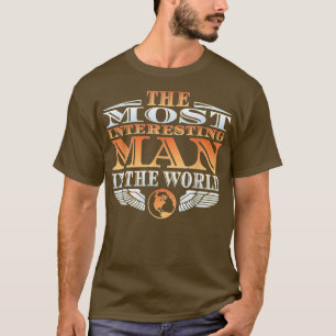 Camiseta O Homem Mais Interessante do Mundo Tee Padre