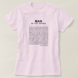 Camiseta O Homem na Arena - Ousando o Extraordinário