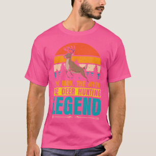 Camiseta O Homem O Mito A Lenda Caçadora