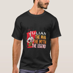 Camiseta O homem o mito a lenda Julian