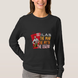 Camiseta O homem o mito a lenda Silas