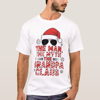 Camiseta O Homem, O Mito, O Vovô Papai Noel | Chris Engraça