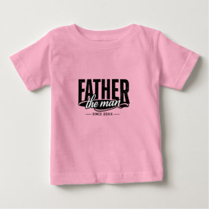 Camiseta O Homem O Mito Pai Desde 20XX