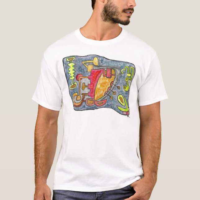 Camiseta ò Homens do céu de SubQuantum (Frente)