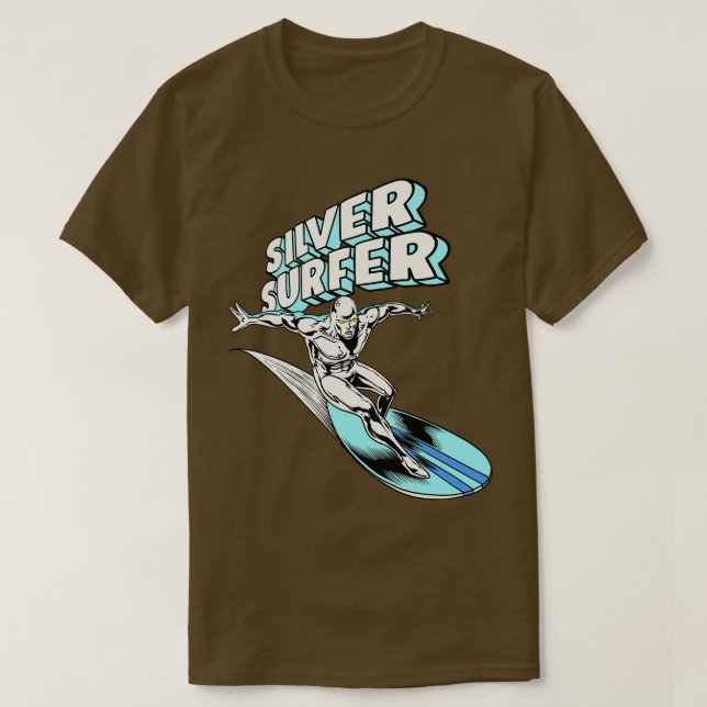 Camiseta O Hoodie Silver Surfer Kids (Frente do Design)