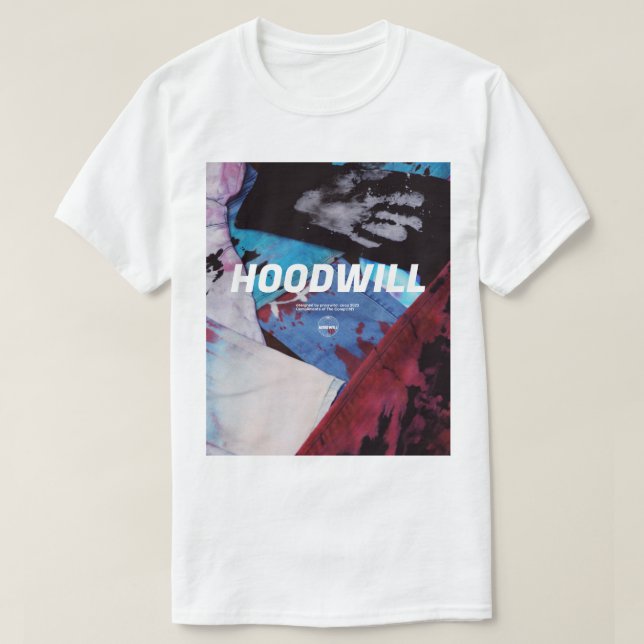 Camiseta O HoodWill Denim Medo (Frente do Design)