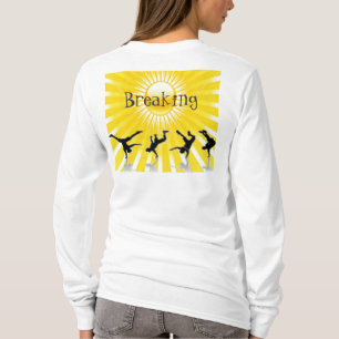 Camiseta O Hoody da mulher de Hip Hop que quebra Sun,