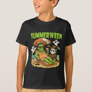 Camiseta O Horror Engraçado De Summerwin Caracteriza O Hall