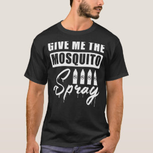Camiseta O Humor Da Campa De Acampamento Me Dá A Pulverizaç