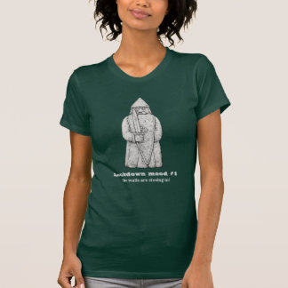 Camiseta O humor de bloqueio #1, Lewis Chessmen Berserker,