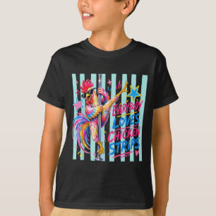Camiseta O Humor Engraçado de Frango que Todos Amam