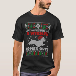 Camiseta O Humor Não É Uma Festa De Natal Até Um Vendedor C