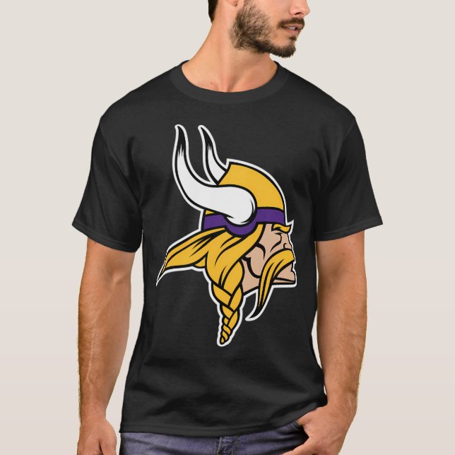 Camiseta O-Ícone de Vikings (Frente)