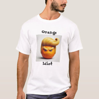 Camiseta O Idiota Laranja Original