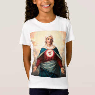 Camiseta O Imaculado Coração de Maria