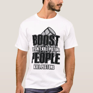 Camiseta O IMPULSO não mata os pistões