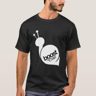 Camiseta O impulso obtem-no colocado - o caracol branco