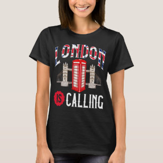Camiseta O Incrível London Está Chamando Skyline UK