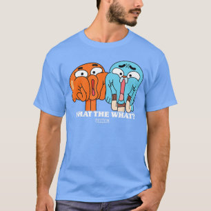 Camiseta O Incrível Mundo de Gumball Whathe What Cartoon f