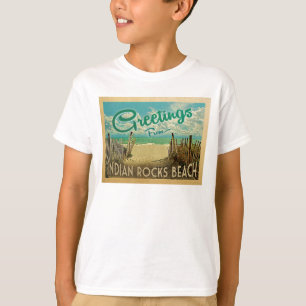 Camiseta O indiano balança viagens vintage da praia