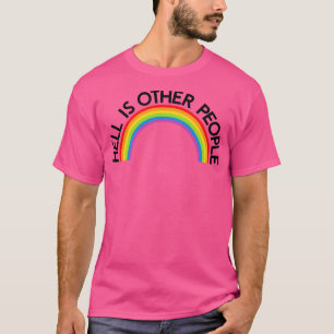Camiseta O Inferno é outro Arco-Íris de Pessoas