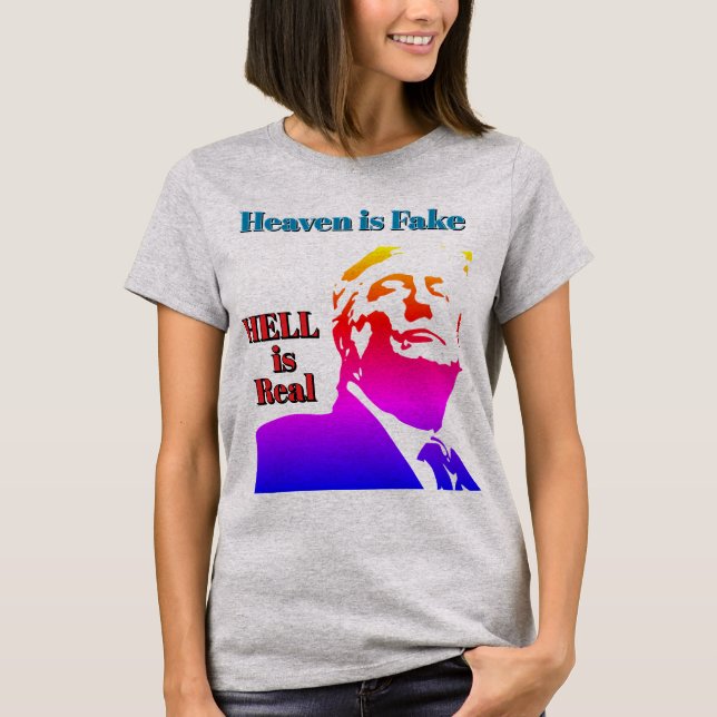 Camiseta O Inferno É Real (Frente)