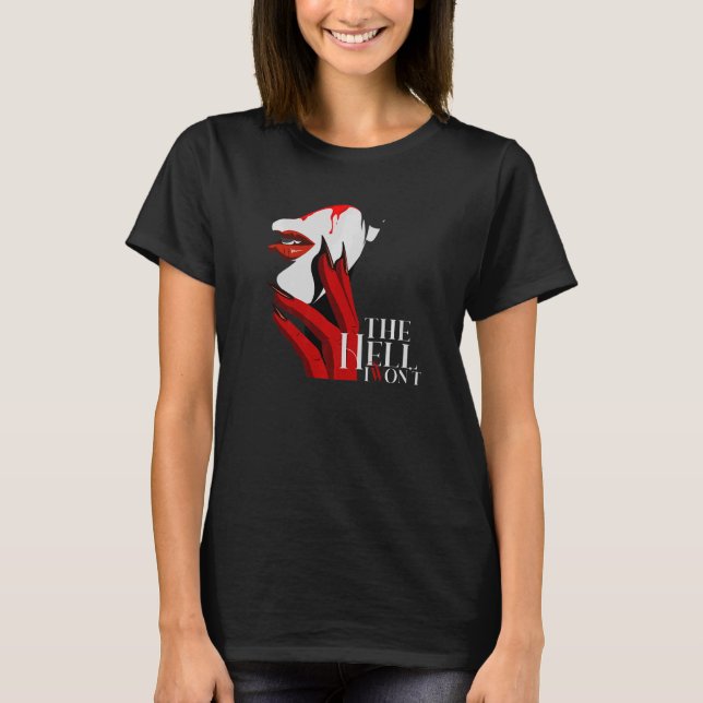 Camiseta O inferno que eu não vou (Frente)