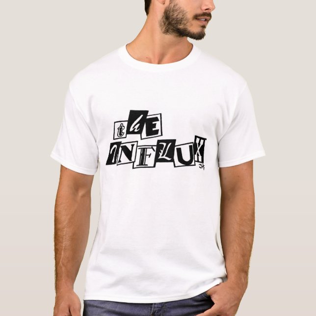 Camiseta O influxo (Frente)