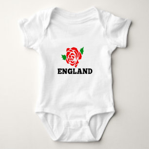 Camiseta O inglês de Inglaterra do rugby aumentou