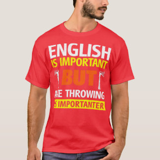 Camiseta O inglês é importante, mas o lançamento do carro é