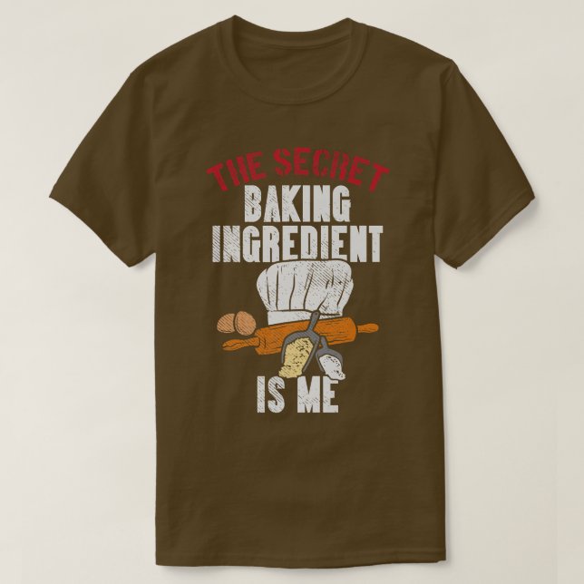 Camiseta O Ingrediente Secreto É Eu (Frente do Design)