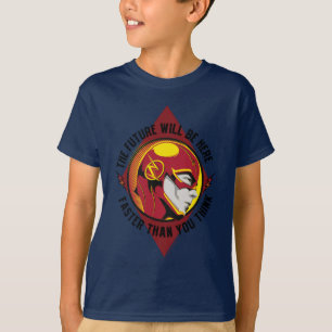 Camiseta O   instantâneo "o futuro estará aqui "