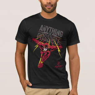 Camiseta O   instantâneo "qualquer coisa é possível "