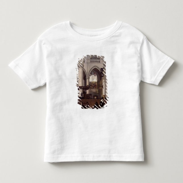 Camiseta O interior de Oude Kerk, Amsterdão, c.1660 (Frente)