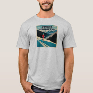 Camiseta O Inverno É Para Correr