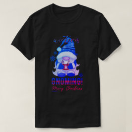 Camiseta O INVERNO É UM GNOMO engraçado gnome de natal