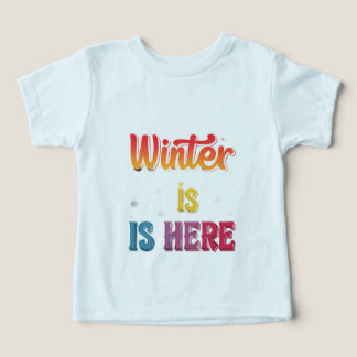 Camiseta "O Inverno Está Aqui":